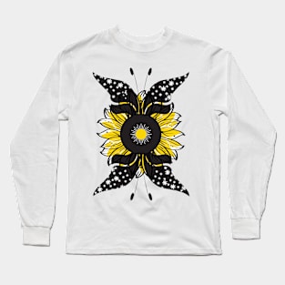 Little Aesthetic Sunflower Long Sleeve T-Shirt